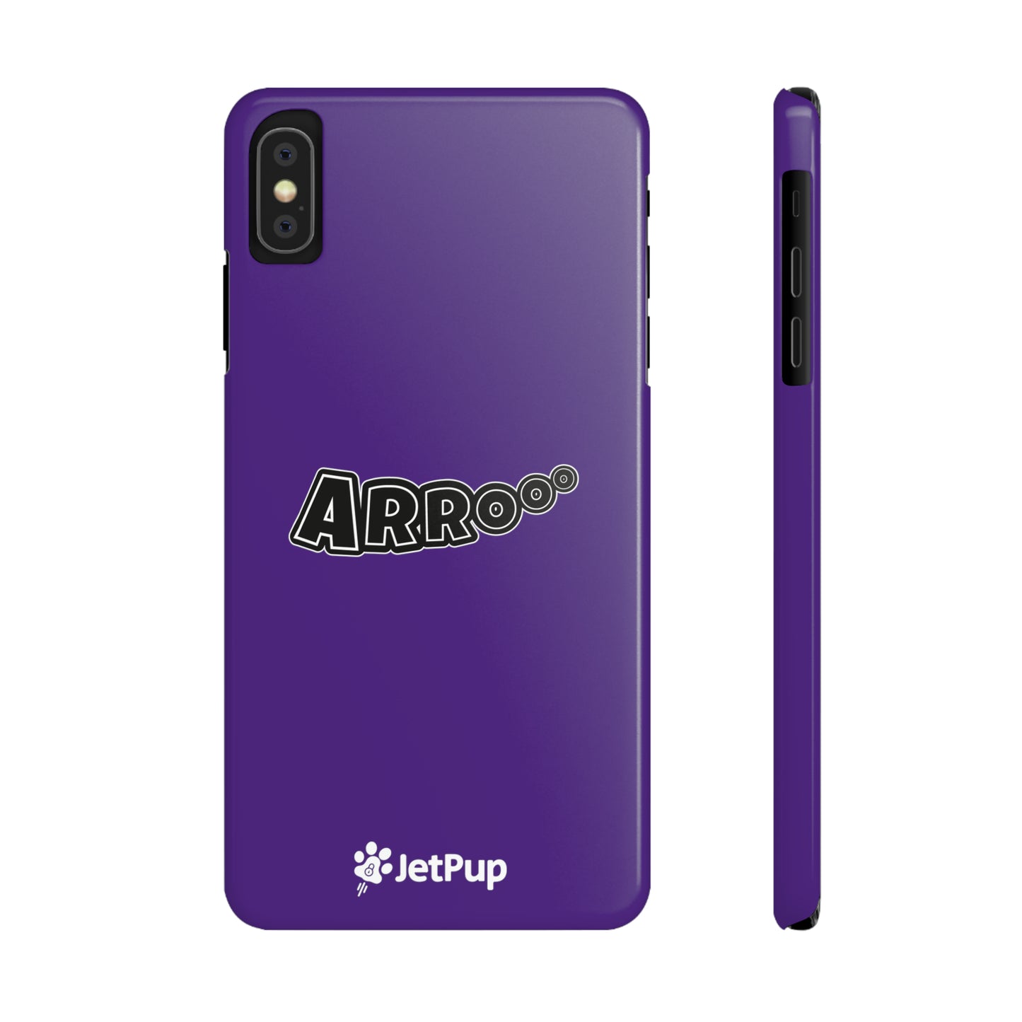 Arrooo Slim iPhone Cases - Purple