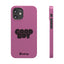 Good Boy Slim iPhone Cases - Pink