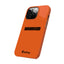 Handler Slim iPhone Cases - Orange