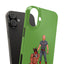 Dad & Pup Slim iPhone Cases - Green