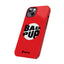 Bad Pup Slim iPhone Cases - Red