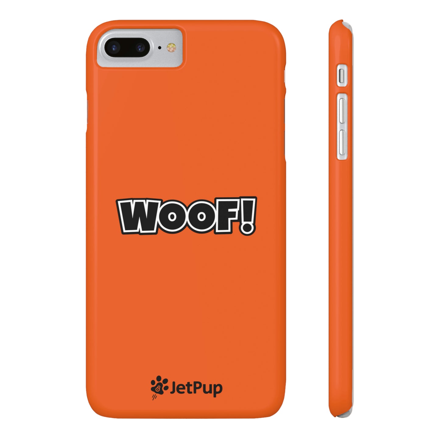 Woof Slim iPhone Cases - Orange