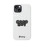 Good Boy Slim iPhone Cases - White