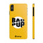 Bad Pup Slim iPhone Cases - Yellow