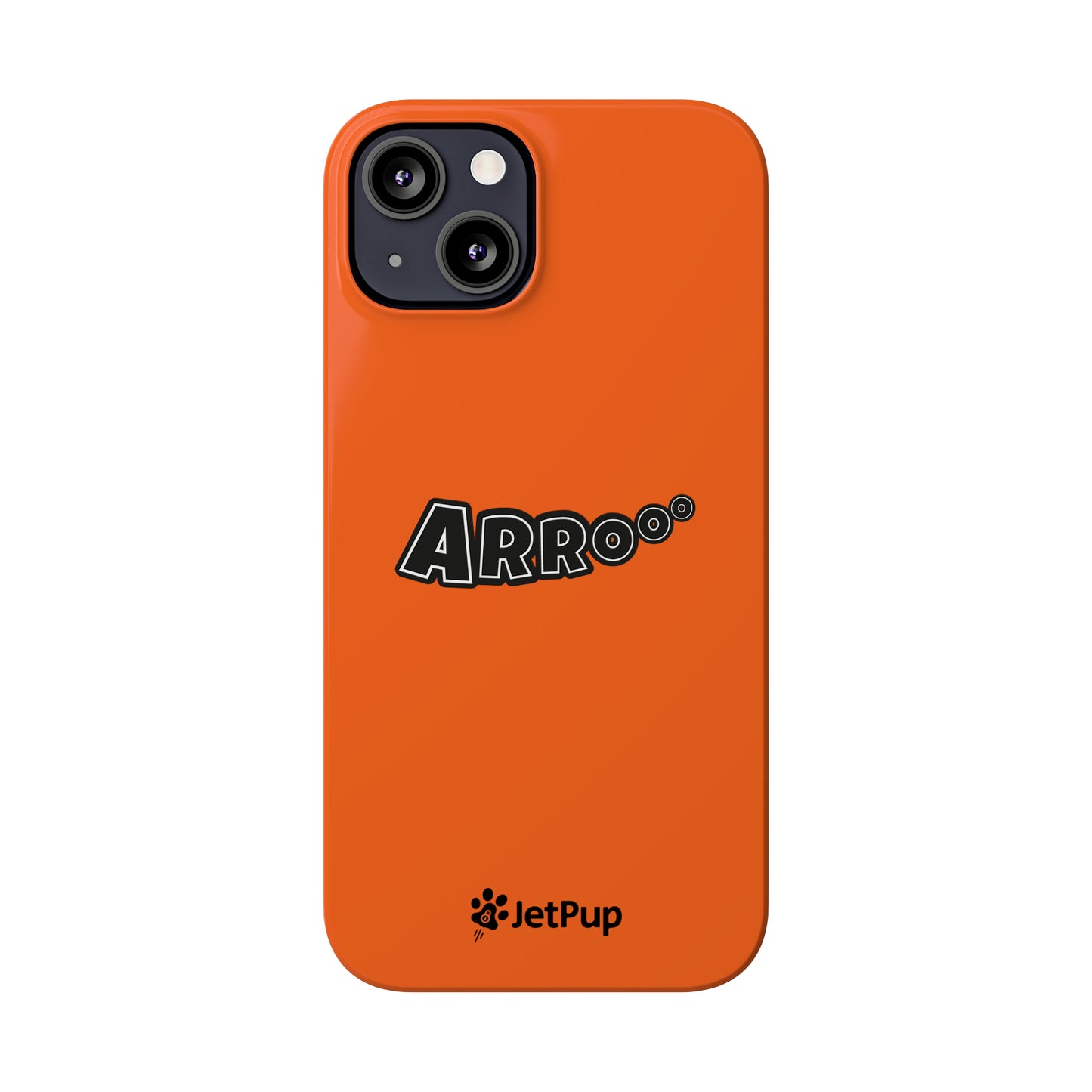 Arrooo Slim iPhone Cases - Orange