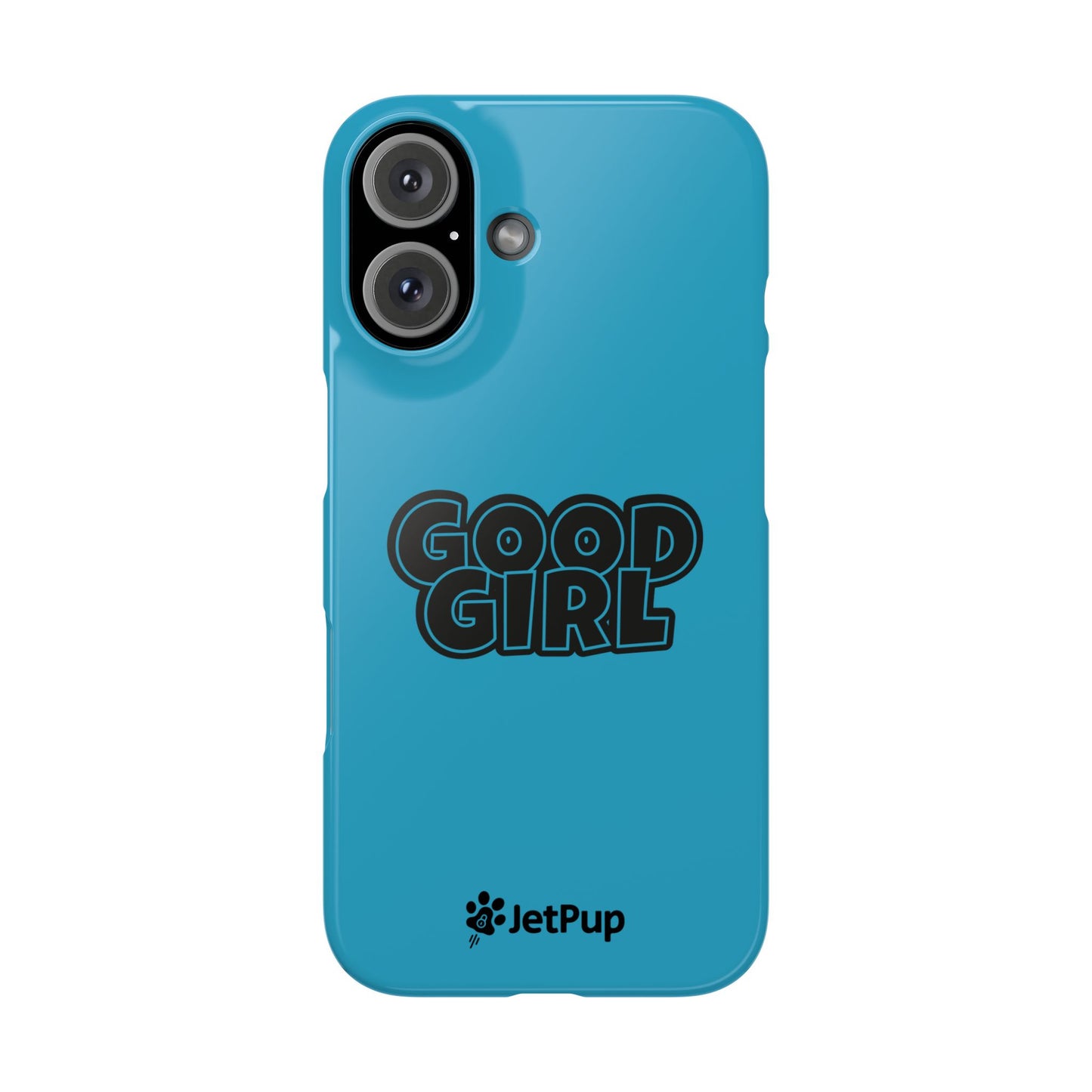 Good Girl Slim iPhone Cases - Turquoise