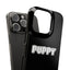 Puppy Slim iPhone Cases - Black