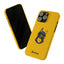 Pup Hood Slim iPhone Cases - Yellow