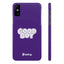 Good Boy Slim iPhone Cases - Purple