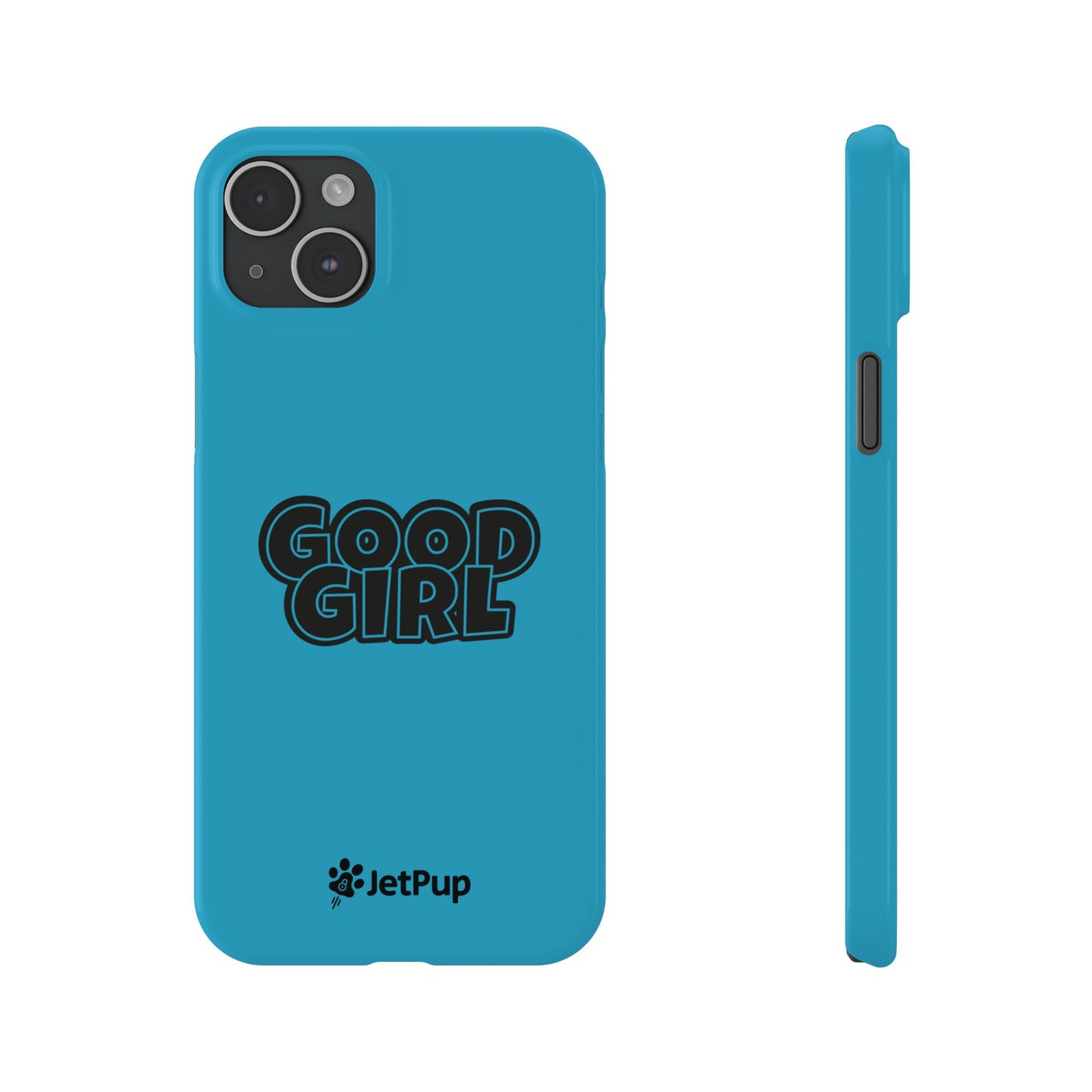 Good Girl Slim iPhone Cases - Turquoise