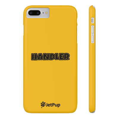 Handler Slim iPhone Cases - Yellow