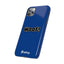 Woof Slim iPhone Cases - Blue