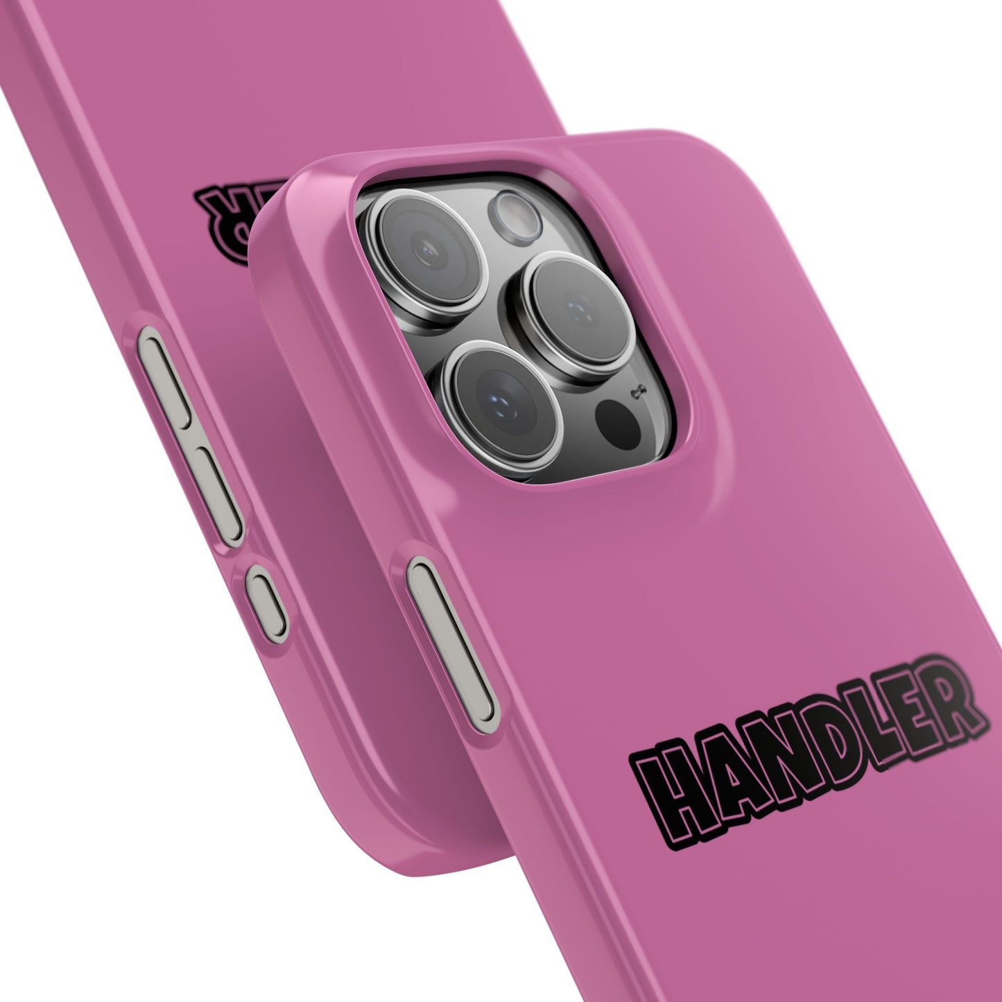 Handler Slim iPhone Cases - Pink