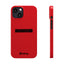 Handler Slim iPhone Cases - Red