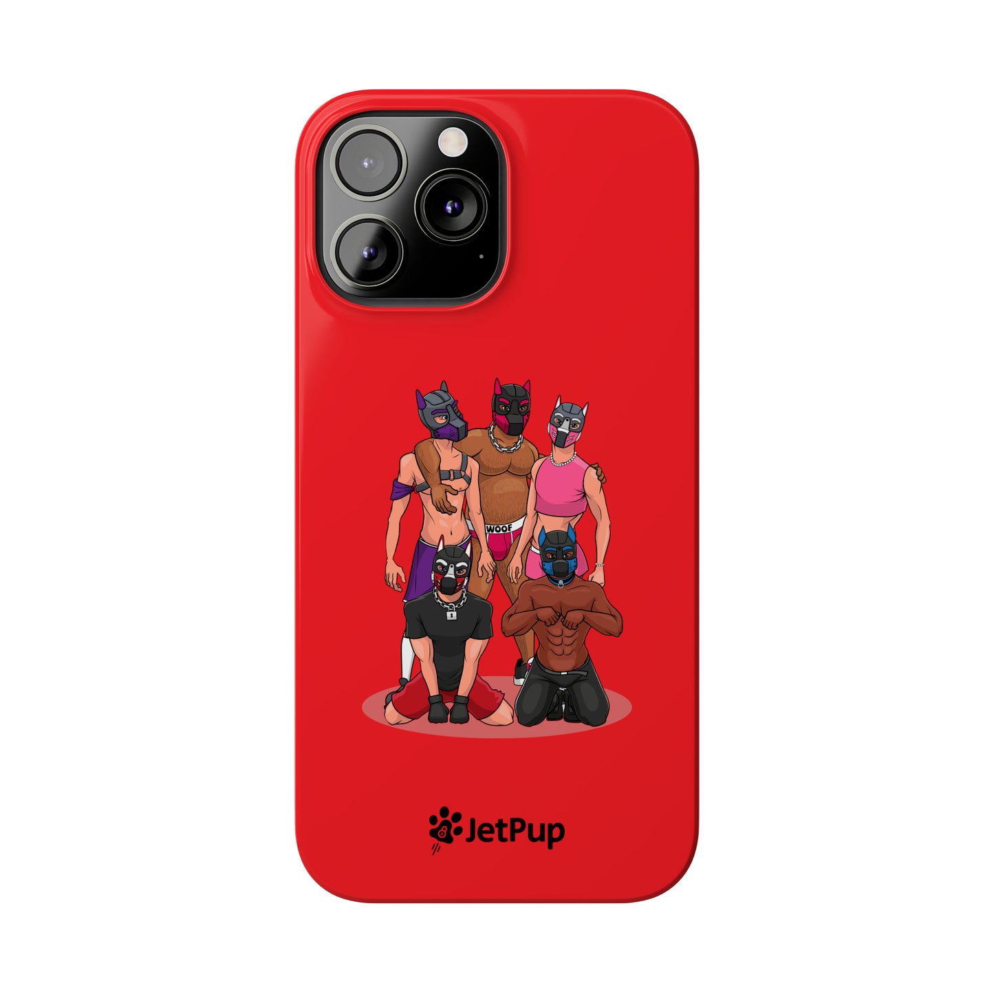 JetPack Slim iPhone Cases - Red