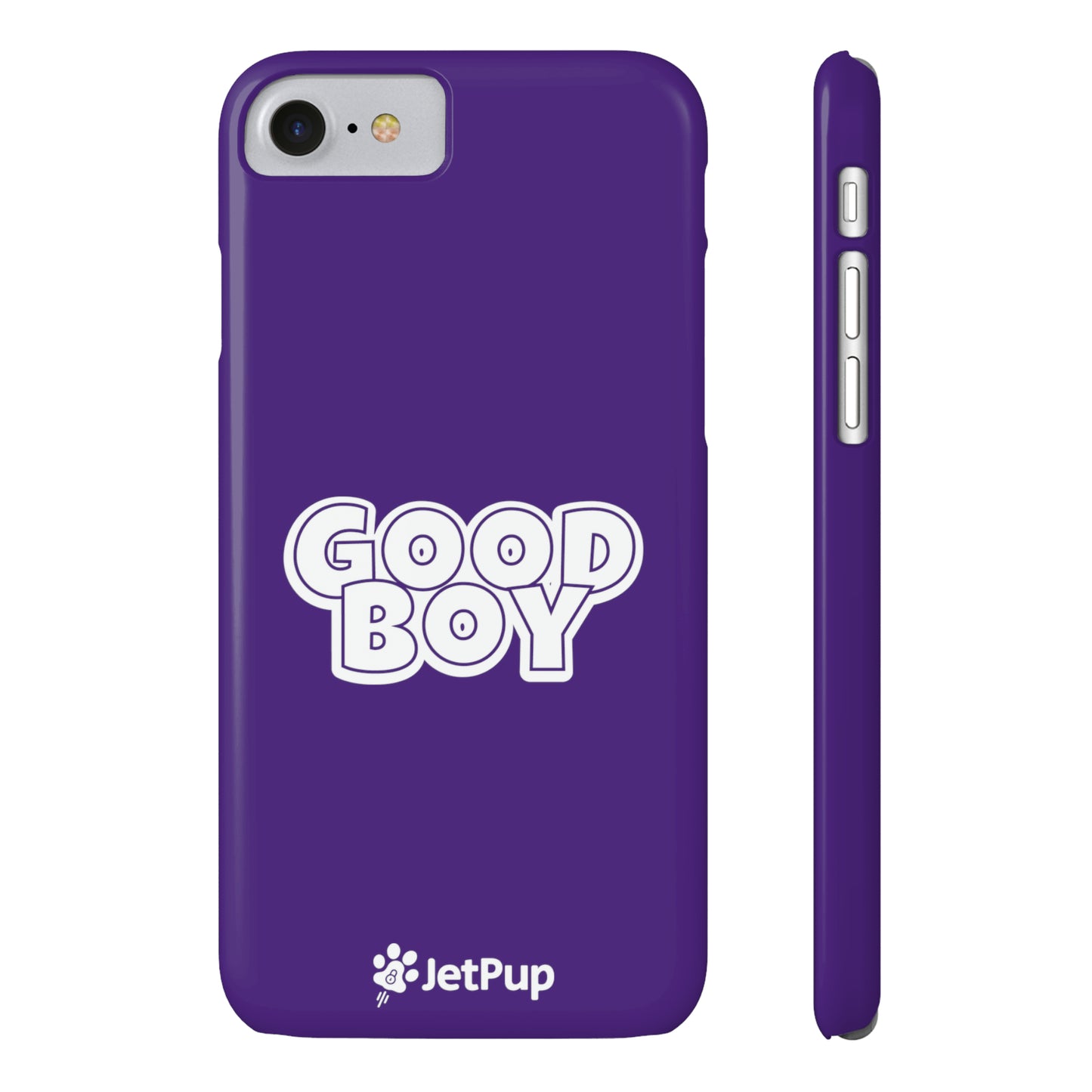 Good Boy Slim iPhone Cases - Purple