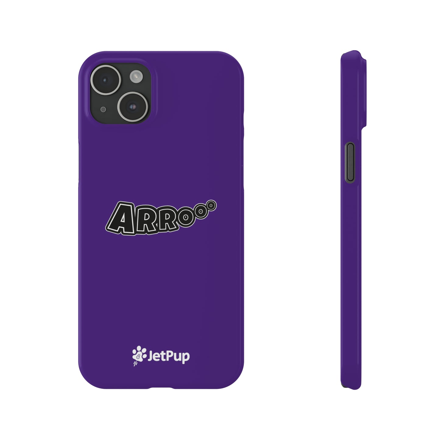 Arrooo Slim iPhone Cases - Purple