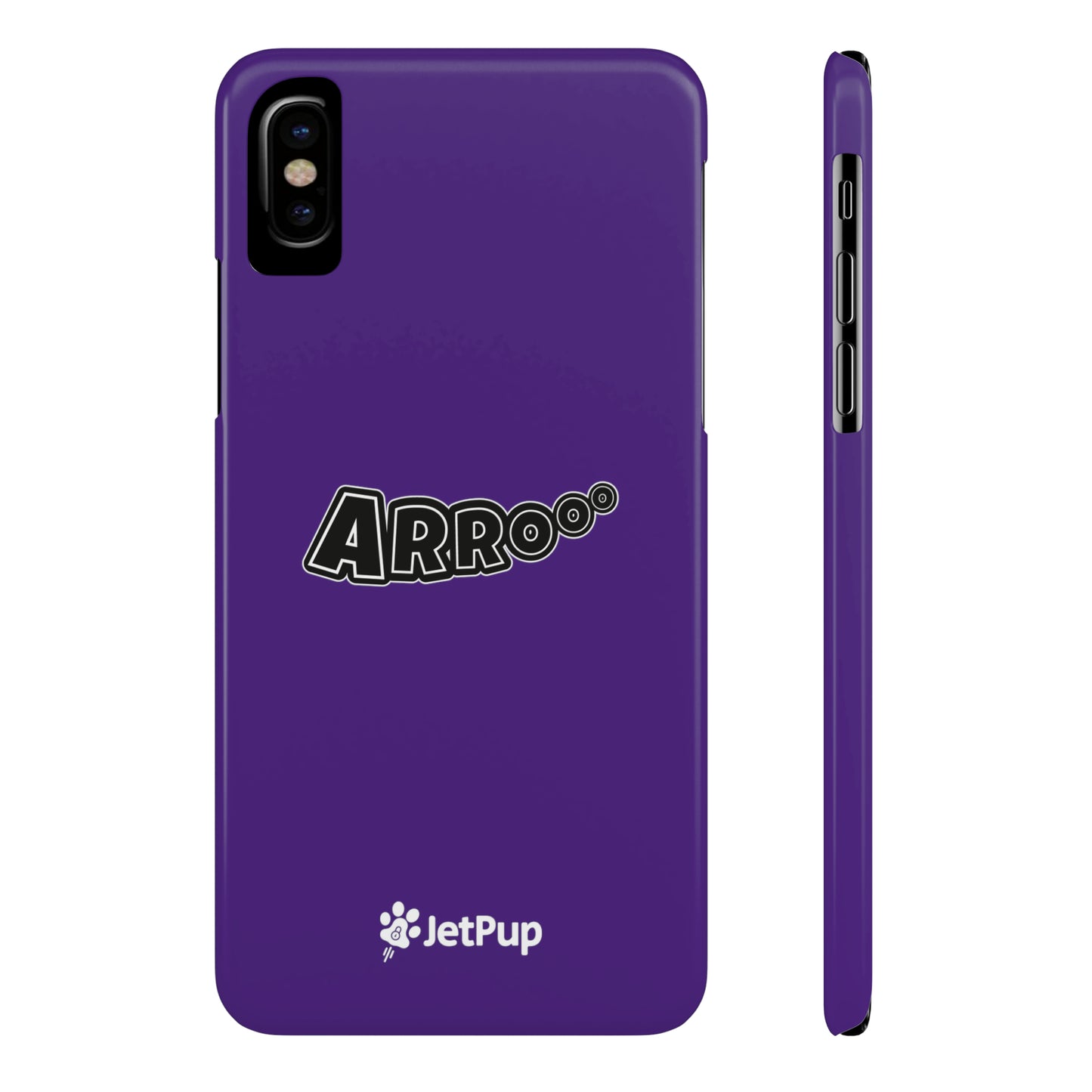 Arrooo Slim iPhone Cases - Purple