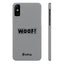 Woof Slim iPhone Cases - Grey