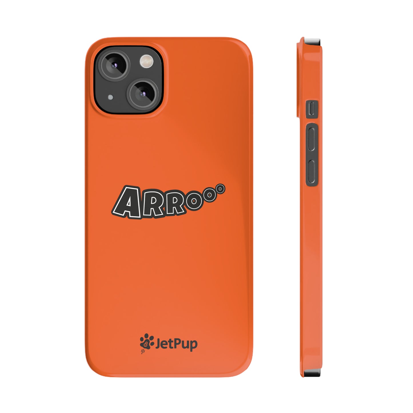 Arrooo Slim iPhone Cases - Orange