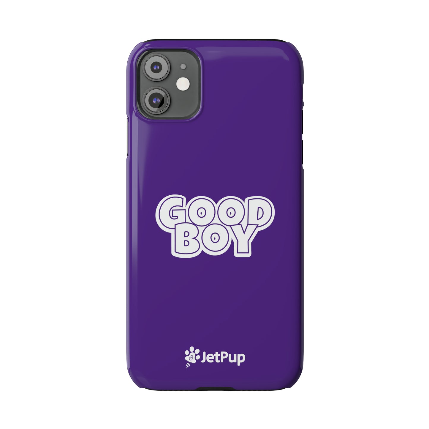 Good Boy Slim iPhone Cases - Purple