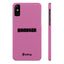 Handler Slim iPhone Cases - Pink