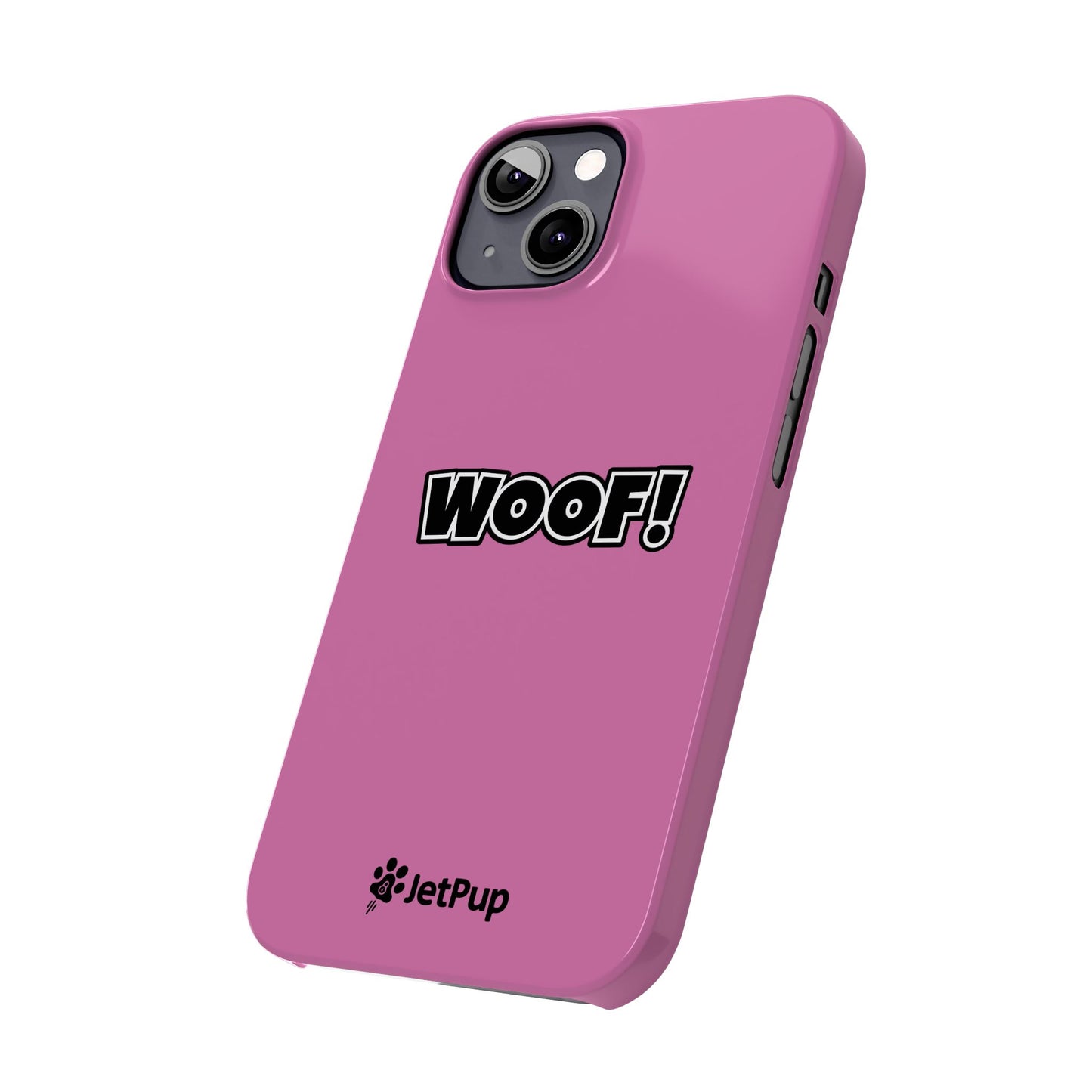 Woof Slim iPhone Cases -  Pink