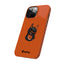 Pup Hood Slim iPhone Cases - Orange