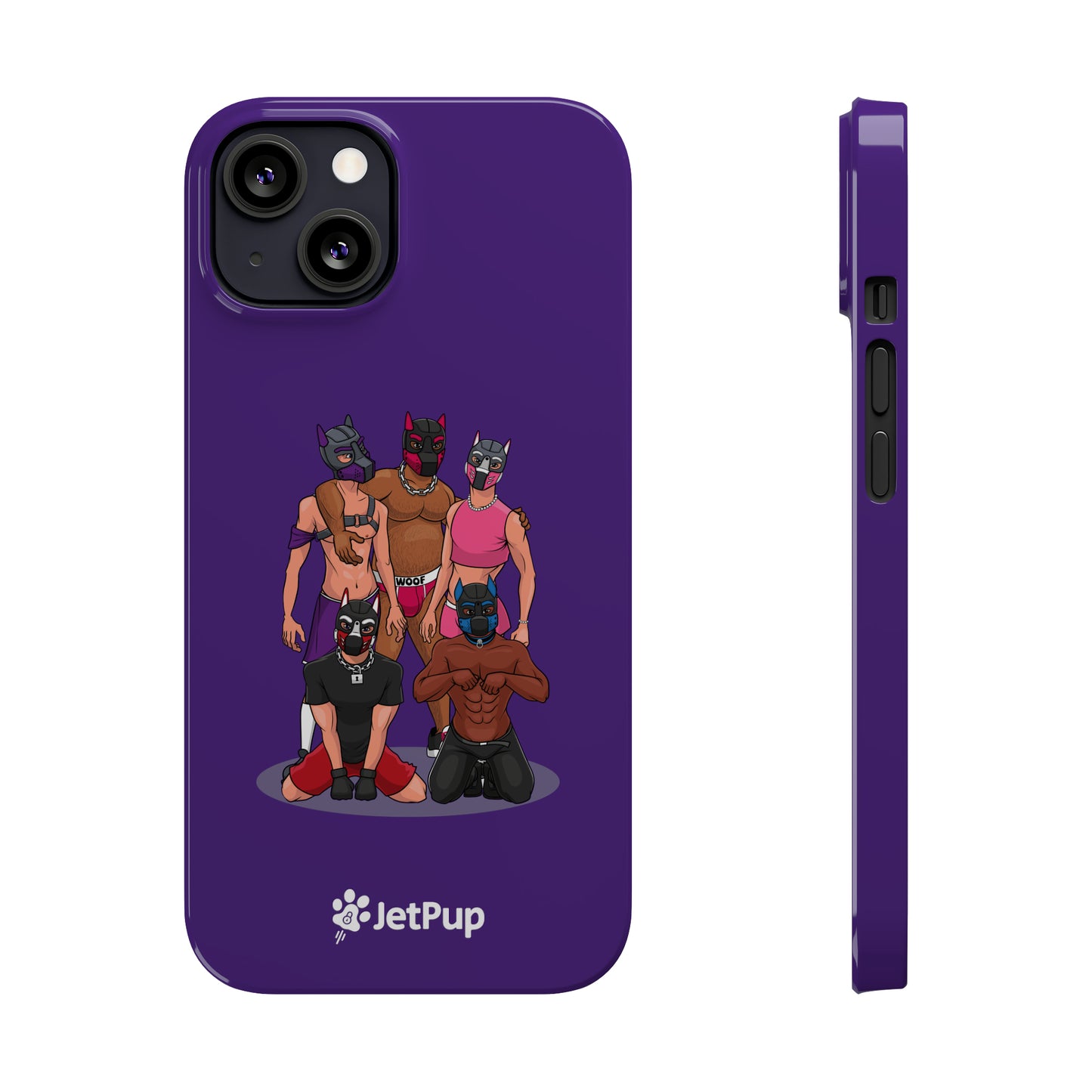 JetPack Slim iPhone Cases - Purple