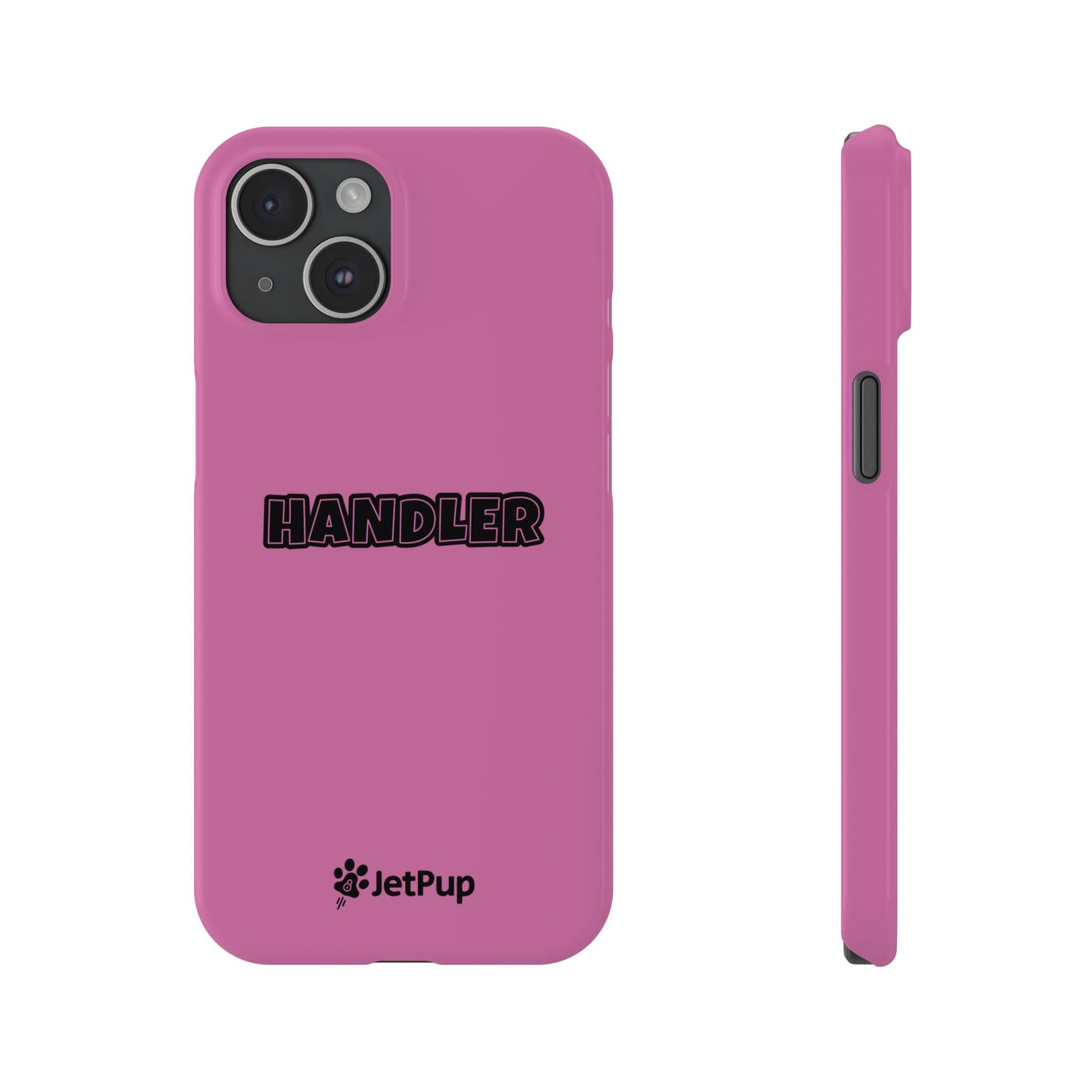 Handler Slim iPhone Cases - Pink