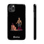 Handler & Pup Slim iPhone Cases - Black