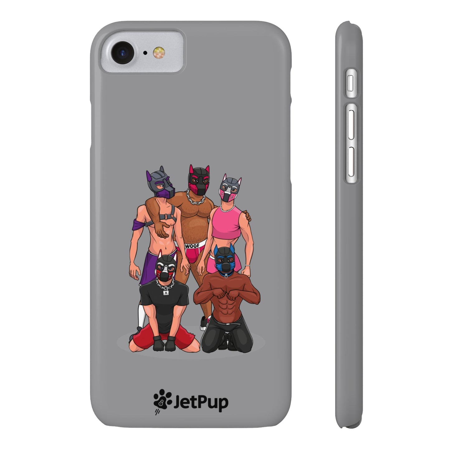 JetPack Slim iPhone Cases - Grey