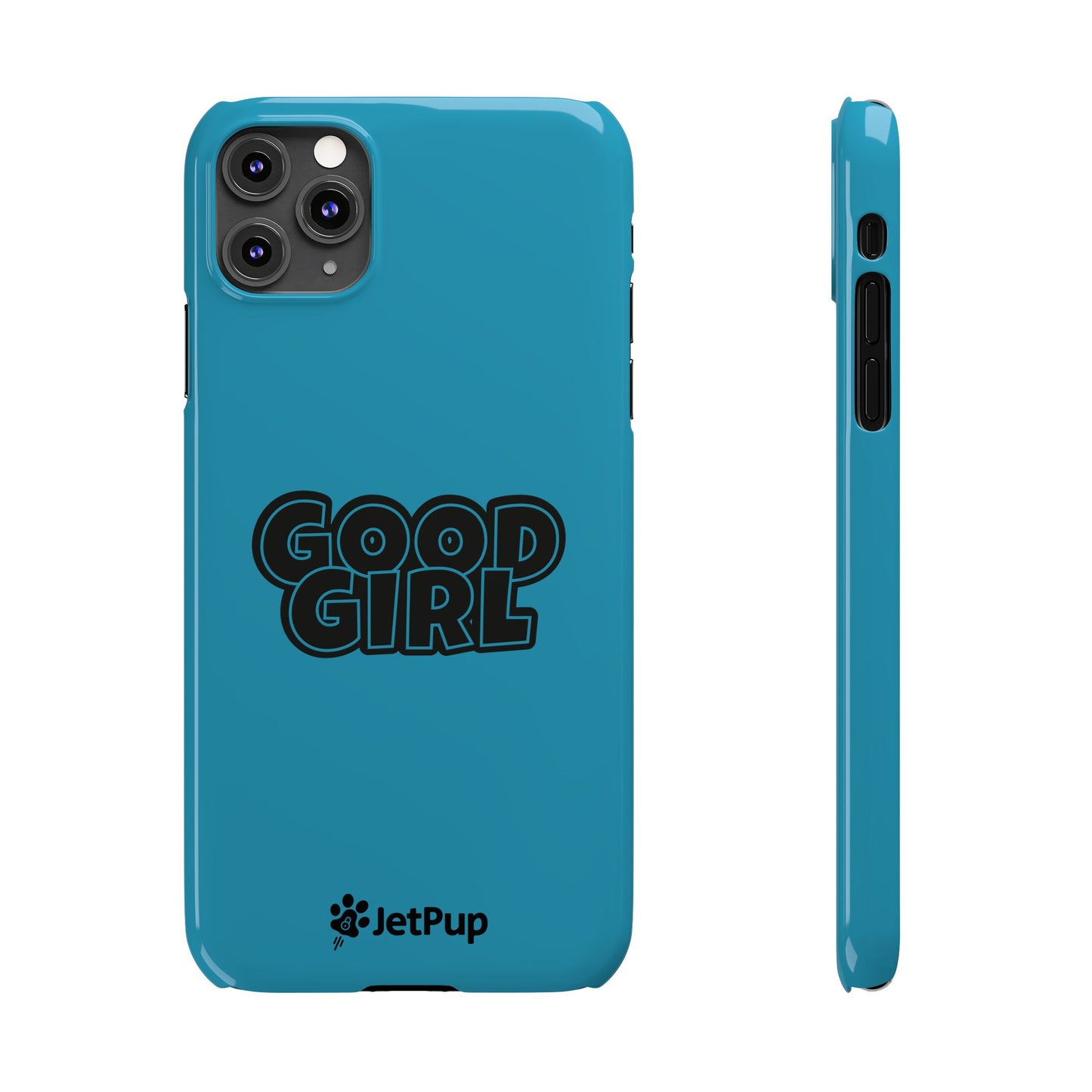 Good Girl Slim iPhone Cases - Turquoise