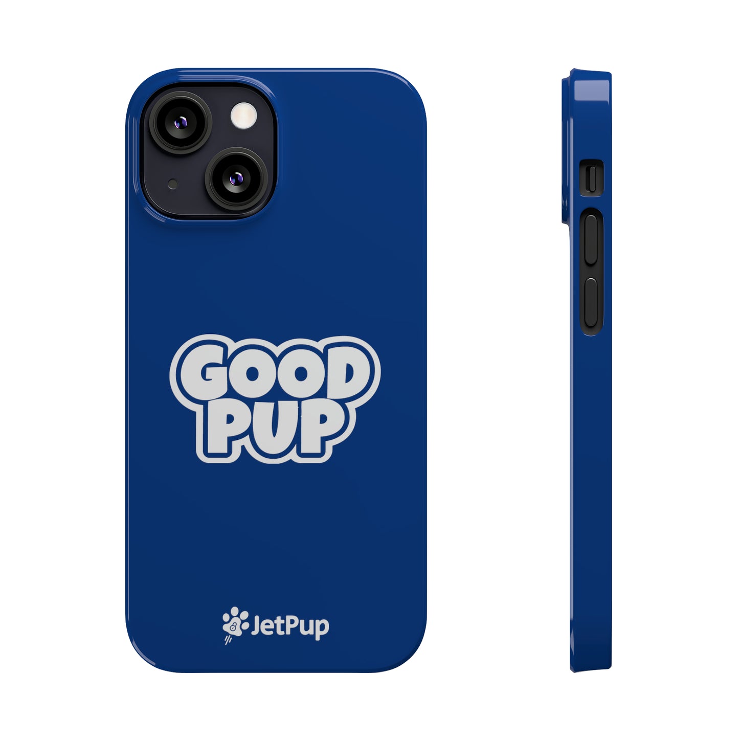 Good Pup Slim iPhone Cases - Blue