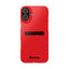 Handler Slim iPhone Cases - Red