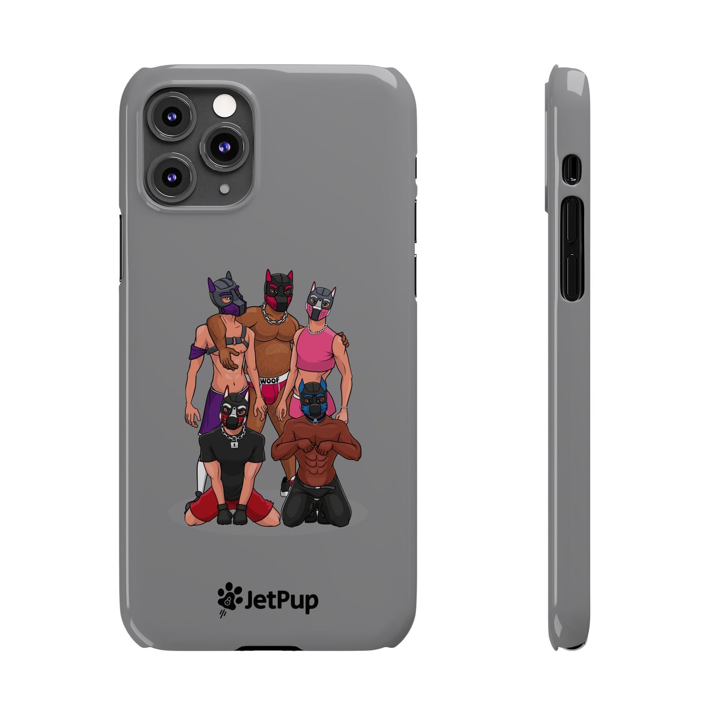 JetPack Slim iPhone Cases - Grey