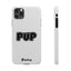 Pup Slim iPhone Cases - White