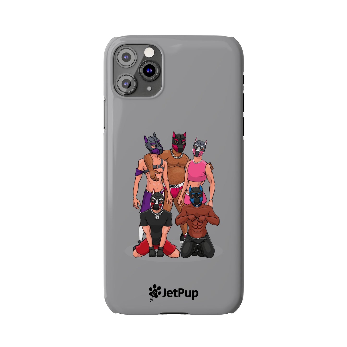 JetPack Slim iPhone Cases - Grey