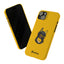 Pup Hood Slim iPhone Cases - Yellow