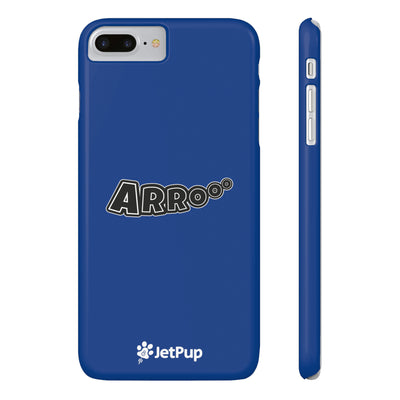 Arrooo Slim iPhone Cases - Blue