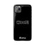 Woof Slim iPhone Cases - Black