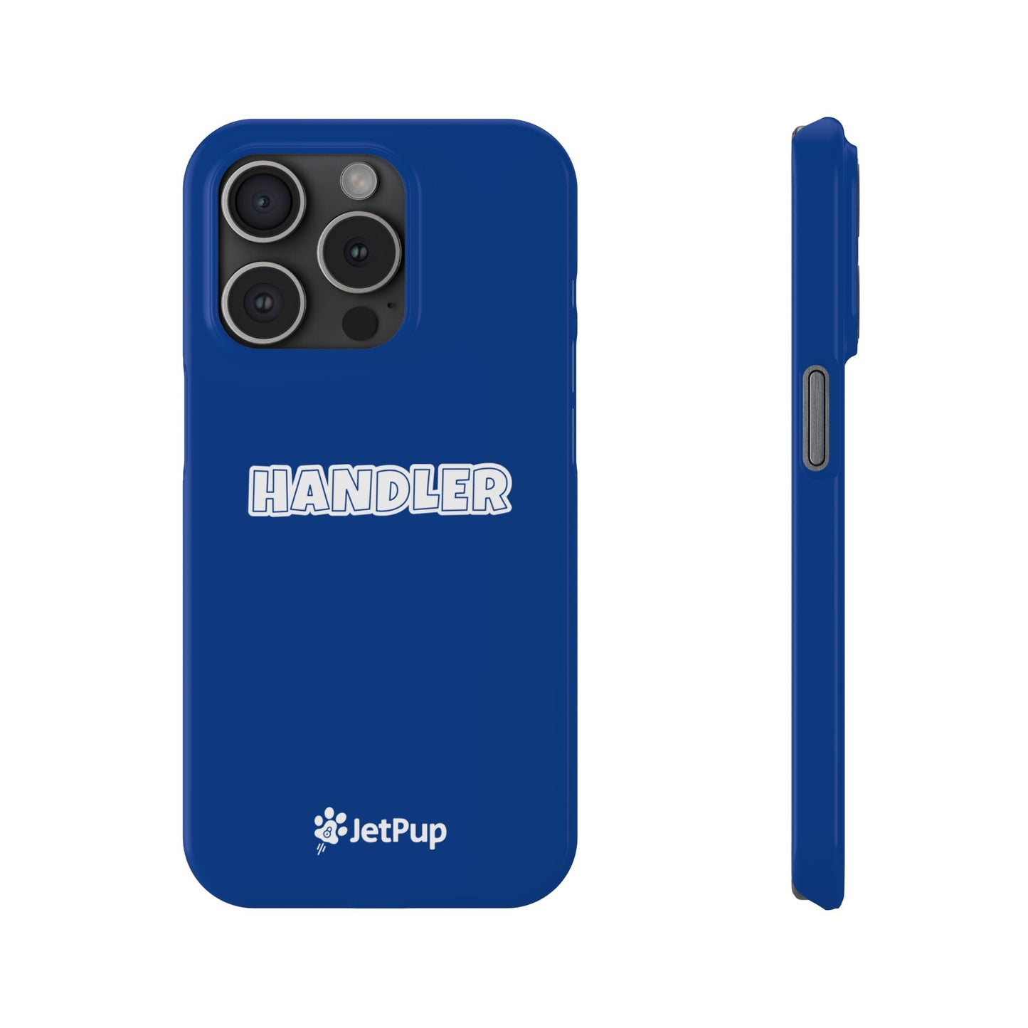 Handler Slim iPhone Cases - Blue