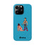 Handler & Pup Slim iPhone Cases - Turquoise