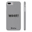 Woof Slim iPhone Cases - Grey