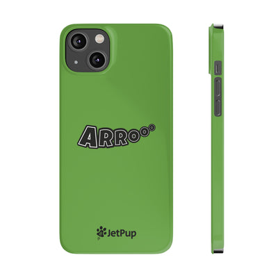Arrooo Slim iPhone Cases - Green
