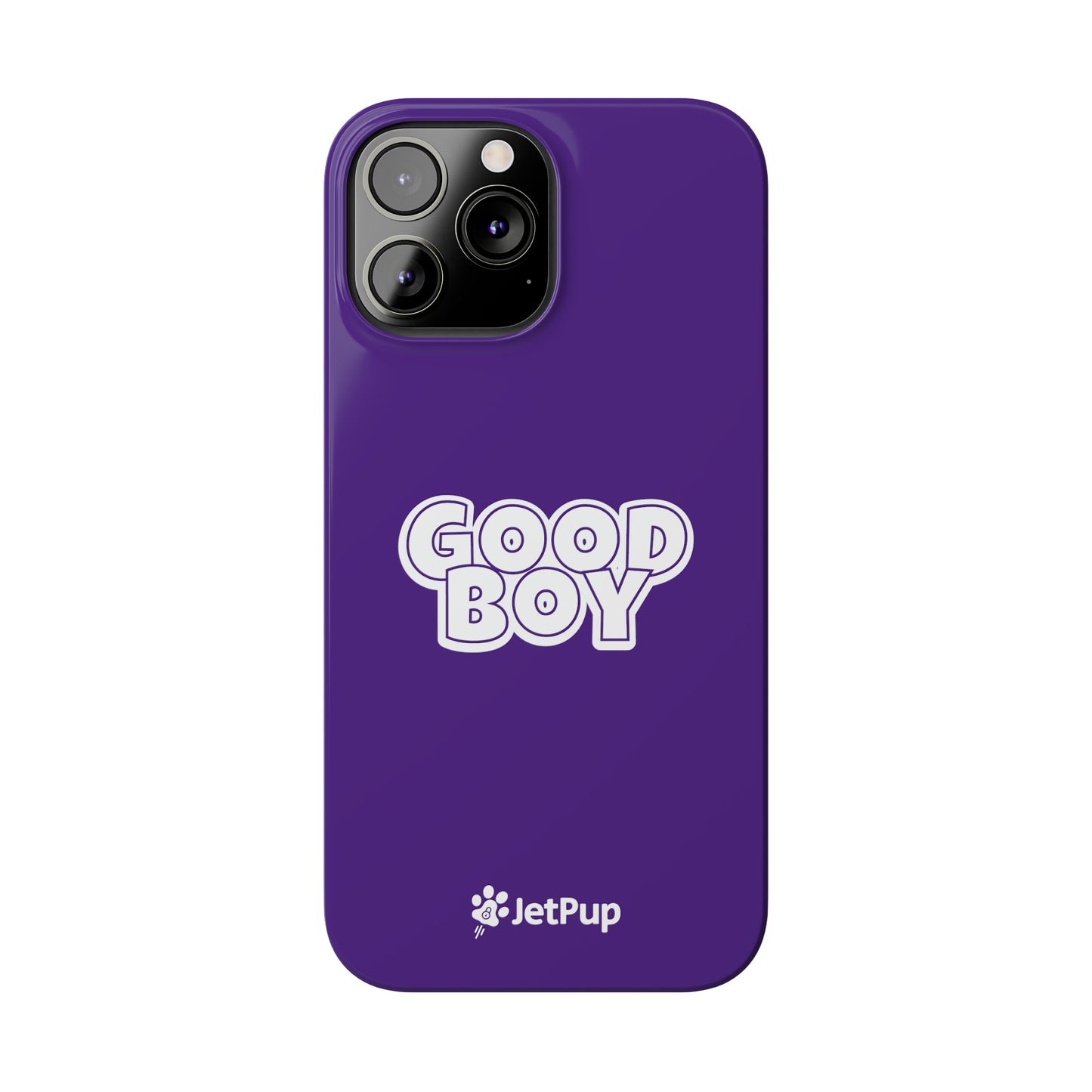 Good Boy Slim iPhone Cases - Purple