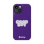 Good Boy Slim iPhone Cases - Purple