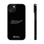 Arrooo Slim iPhone Cases - Black