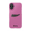 Arrooo Slim iPhone Cases - Pink