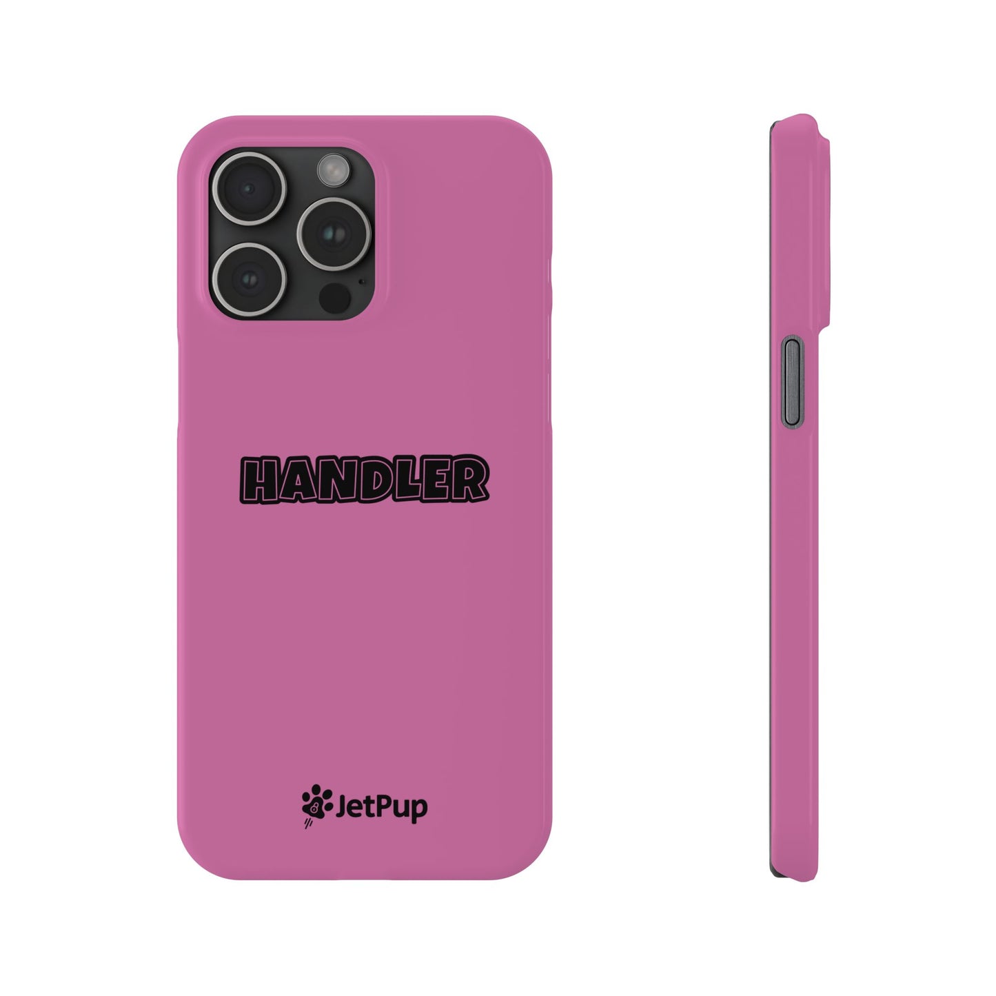 Handler Slim iPhone Cases - Pink